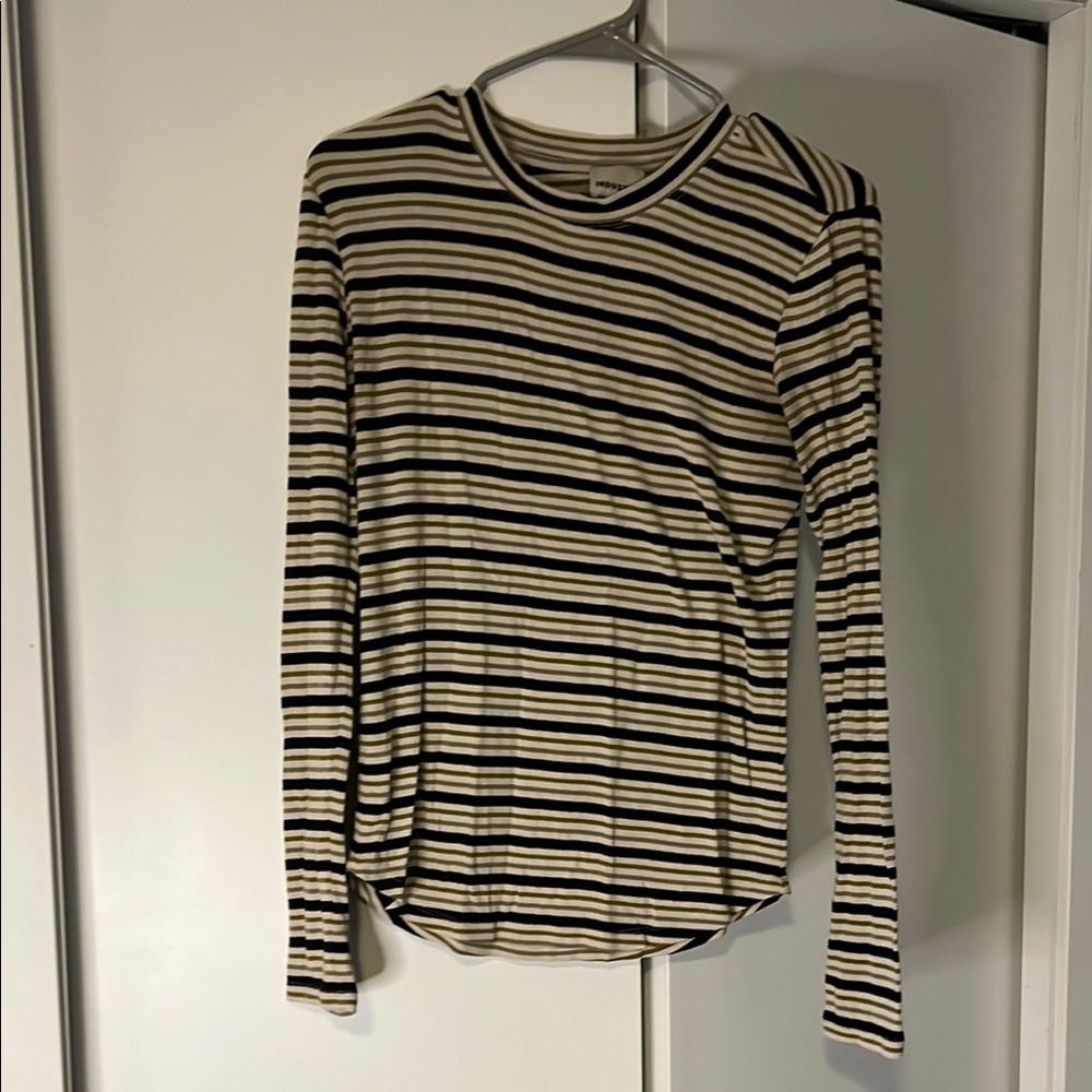Striped Long Sleeve Top